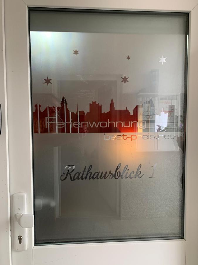 Exklusive Stadtwohnung Am Elbradweg: Best-Preis-Fewo Rathausblick 1 Fuer Max. 3 Pers. Inkl. Wlan, Prime Video & Self Check-In Wittenberge Exteriör bild